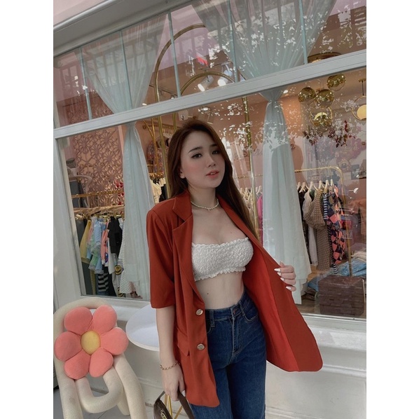 Áo Khoác Vest Blazer