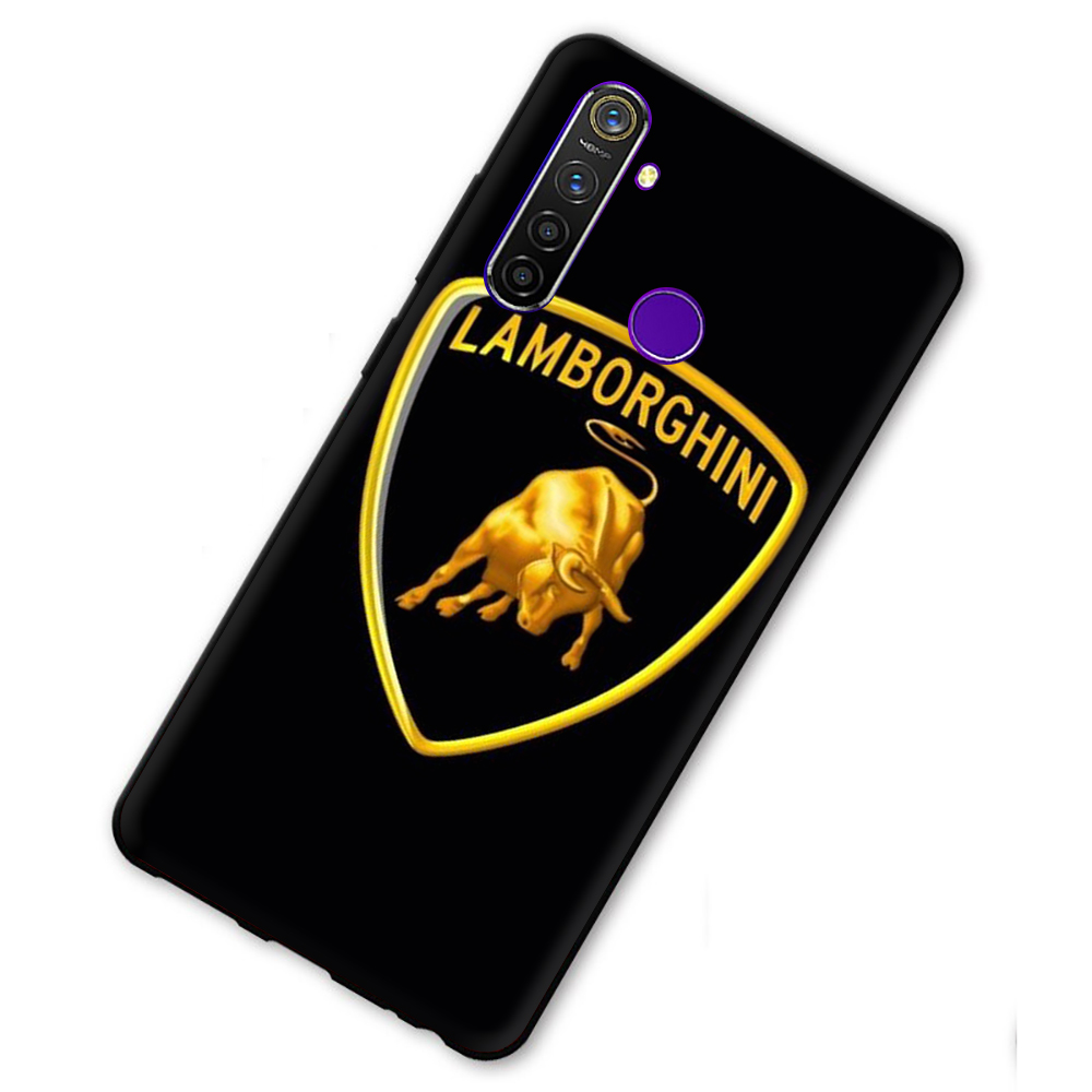 Ốp Điện Thoại Tpu Mềm Chống Rơi In Logo Lamborghini Thời Trang Cho Oppo Reno 5f 5 Lite X2 Pro X3 Pro X3