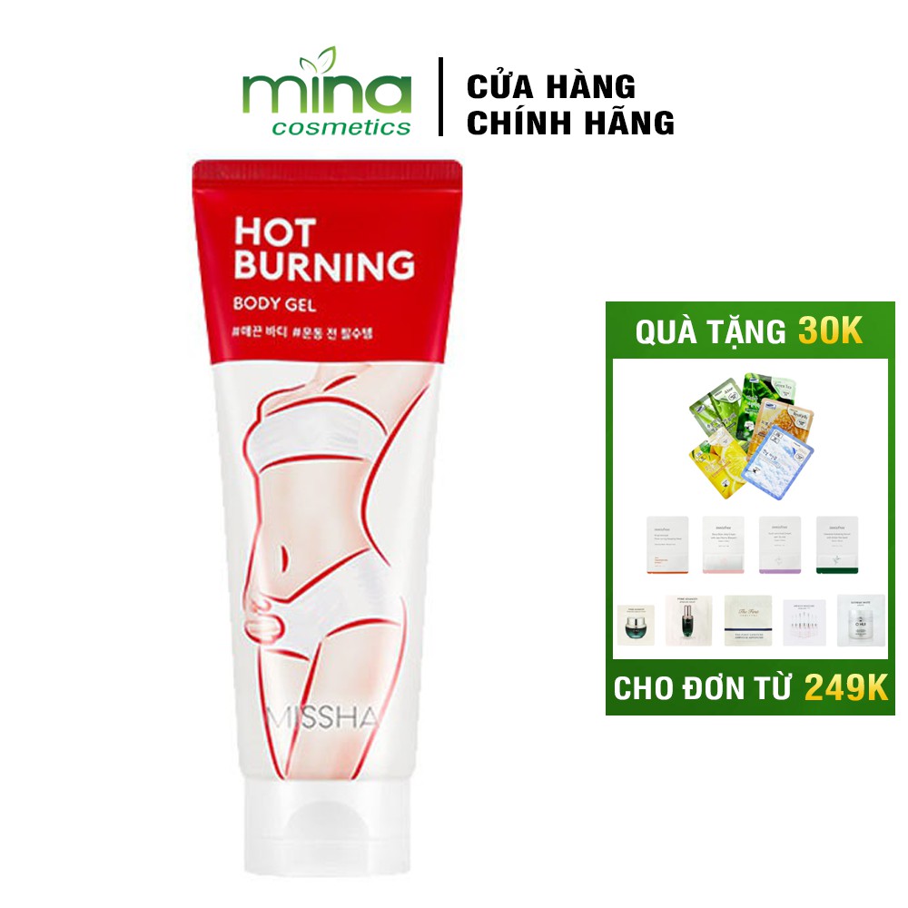 Gel Tan mỡ bụng Missha Hot Burning perfect Body gel - 200ML