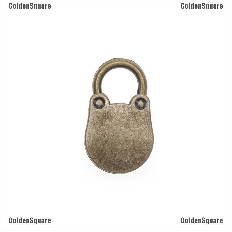 Ổ Khóa Hành Lý Mini Bằng Kim Loại Màu Sắc Cổ Điển