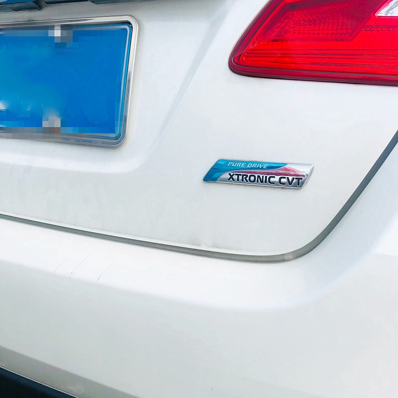 Miếng dán trang trí xe hơi kim loại kiểu chữ nổi cho NISSAN GTR 2.5 4X4-I