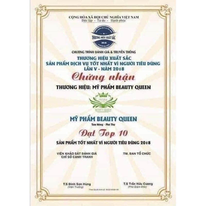 Kem mụn nám dưỡng trắng Beauty Queen 5g