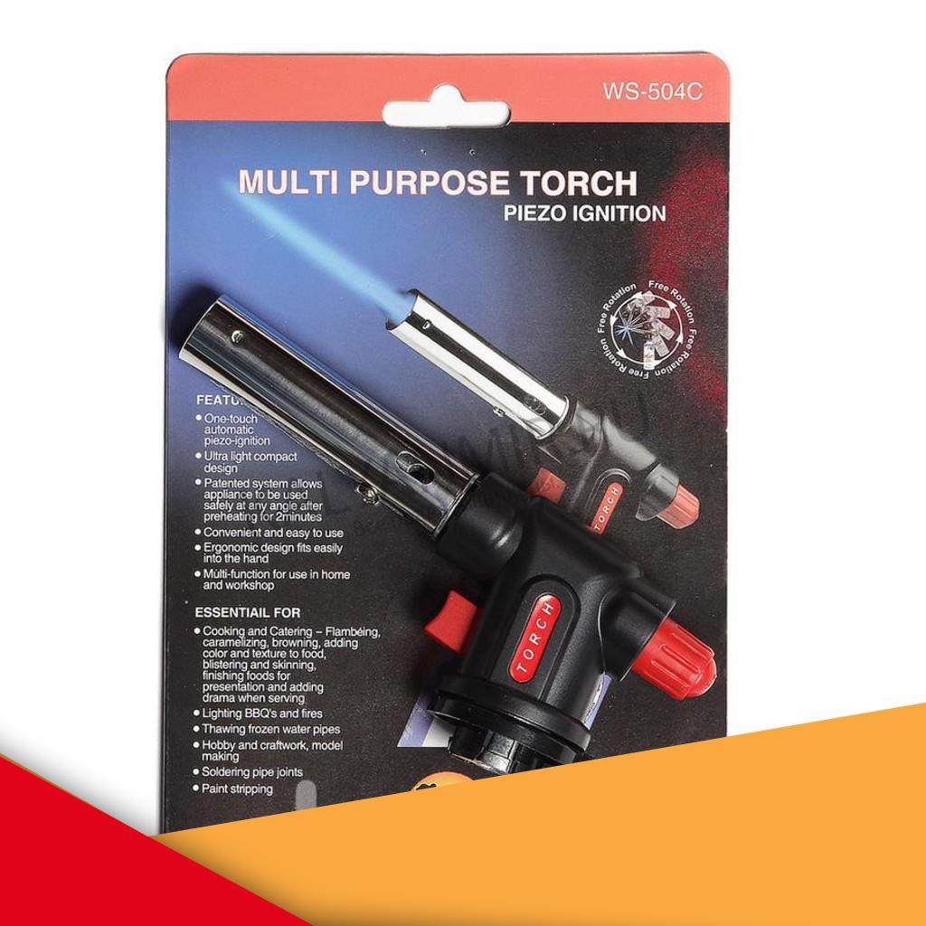 [FREESHIP] Đầu Khò Ga Mini 504C - Đầu Khò Lửa Cầm Tay Sử Dụng Cho Bình Gas Mini.