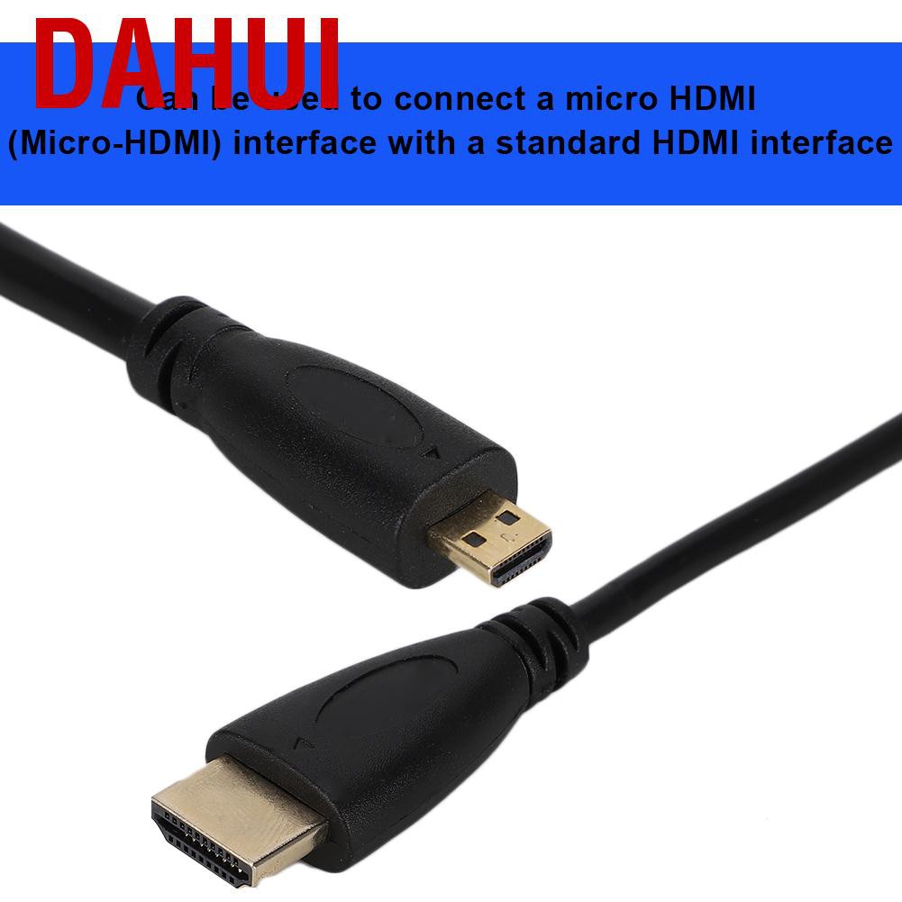 Cáp Chuyển Đổi Dahui Micro Sang Hdmi 1440p / 1080p / 1080i / 720p / 480p Cho Raspberry Pi 4b