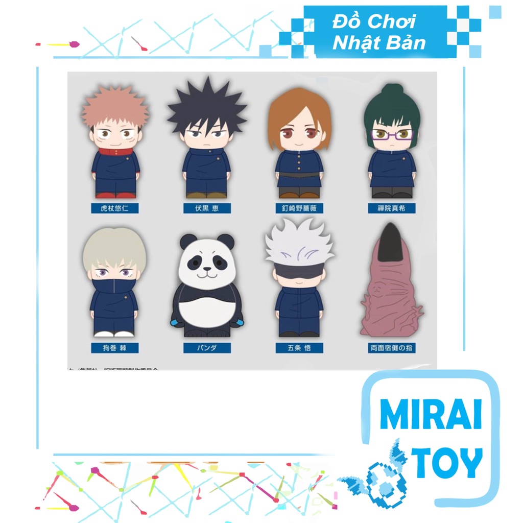 Mô Hình Chibi Nhân Phẩm Jujutsu Kaisen Chính Hãng- Gói Chưa Bóc