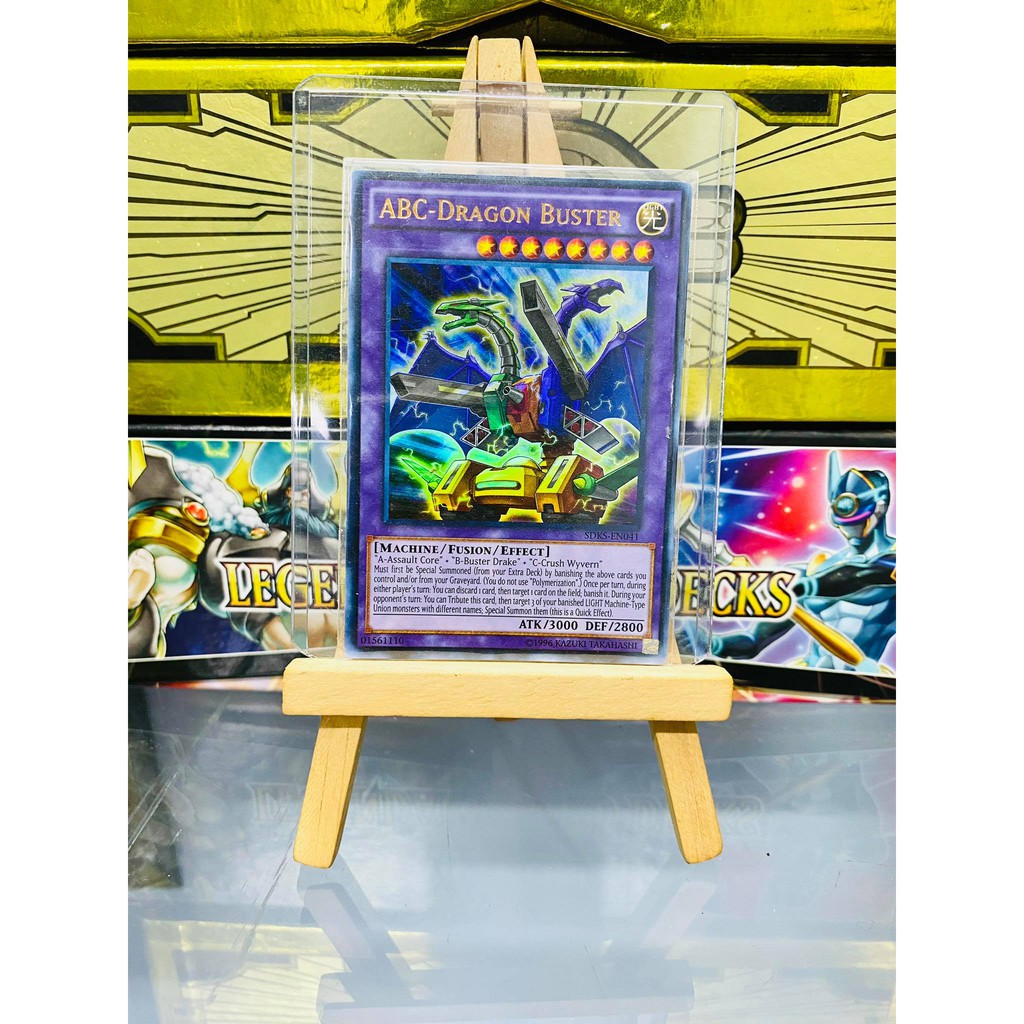 Lá bài thẻ bài ABC Dragon Buster - Ultra Rare - Tặng bọc bài nhựa bảo quản
