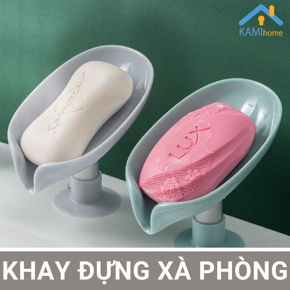 Khay đựng xà phòng ráo nước hình chiếc lá mã 70061