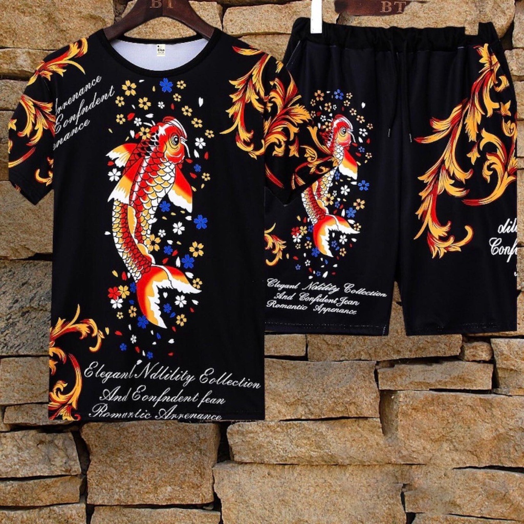 Bộ đồ Lửng Bé Trai in hình 3D (8-40Kg) chất liệu mềm mịn thoáng mát được các bé Trai yêu thích Bán Chạy Nhất 2022