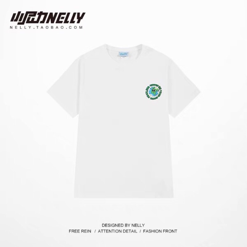 Áo phông nelly heybig sale (có sẵn) asl trái đất hoa