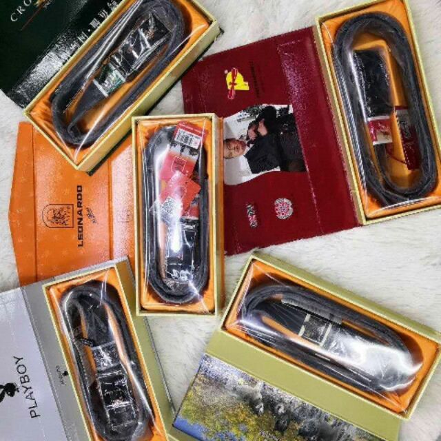 Combo thắt lưng nam 7c