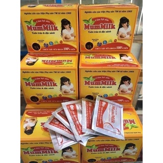Cốm lợi sữa Mummilk cho mẹ sau sinh - tuôn trào - đặc sánh hộp 20 gói