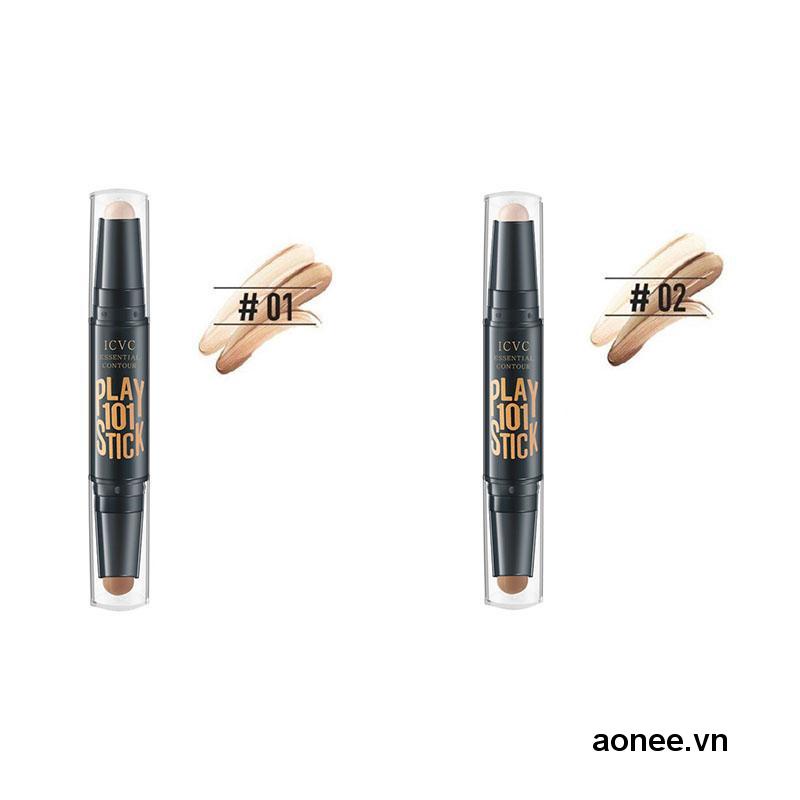 ✨✨1 Bút Sửa Chữa Hai Đầu Đa Năng 2##Màu Cà Phê Trắng + Ánh Sáng Ngà (Đã Đóng Hộp)