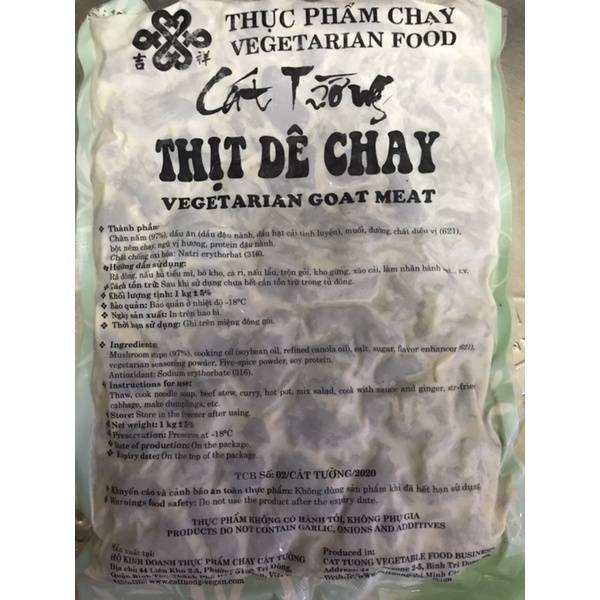 Thịt dê chay