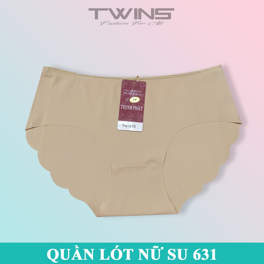 Quần lót su nữ đúc cao cấp Thịnh Phát 631 cạp cao chất mềm mịn thoáng mát không lộ đường may dưới 65kg
