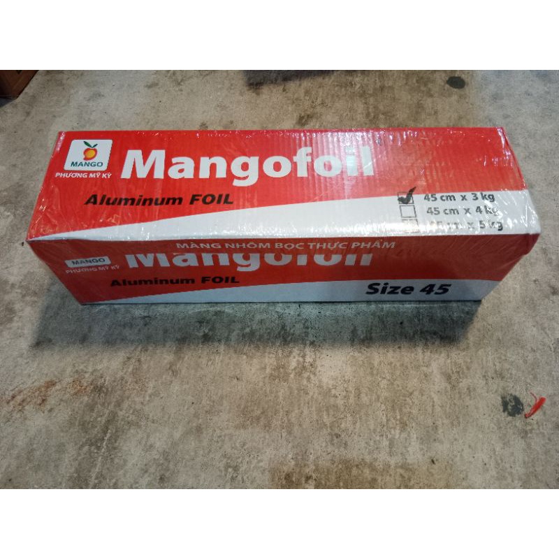 Giấy bạc 3KG - 45cm cuộn lớn dành cho quán ăn