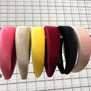 Mấn nhung cài tóc phong cách Âu Mỹ băng đô tóc