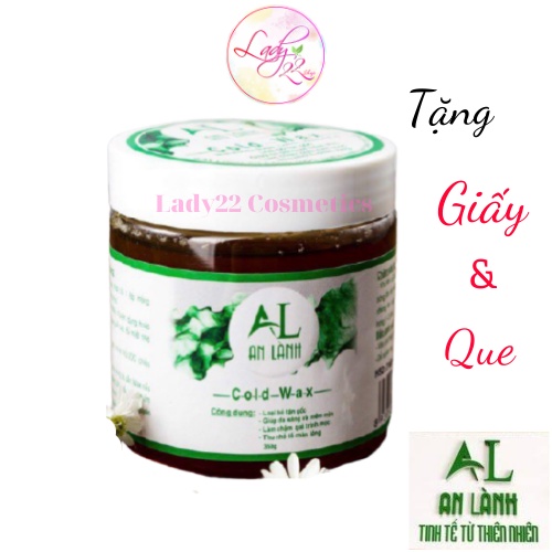 Wax Lông,Wax Lông An Lành 350gr [TẶNG GIẤY + QUE] Kem Tẩy Lông Nách Chân,Was Lông Nách,Triệt Lông Nách Vĩnh Viễn