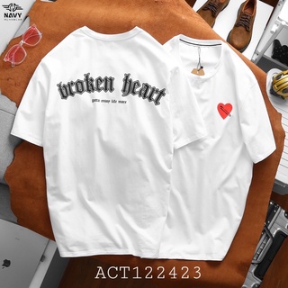ÁO THUN IN CHỮ BROKEN HEART