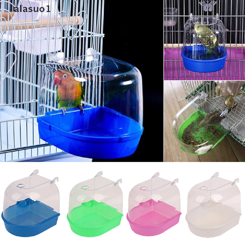 1 Bồn Tắm Cho Chim Vẹt Gắn Lồng Tiện Dụng