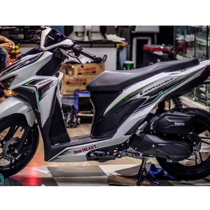Tem Vario 150 - Vario 125 Dán Xe Trắng