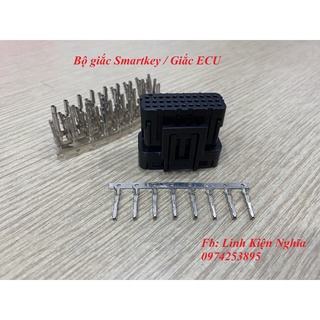 Bộ giắc nhựa ECU (1 bộ)