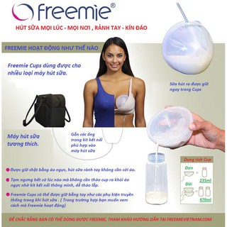 Cup rảnh tay Freemie (bản 2017)