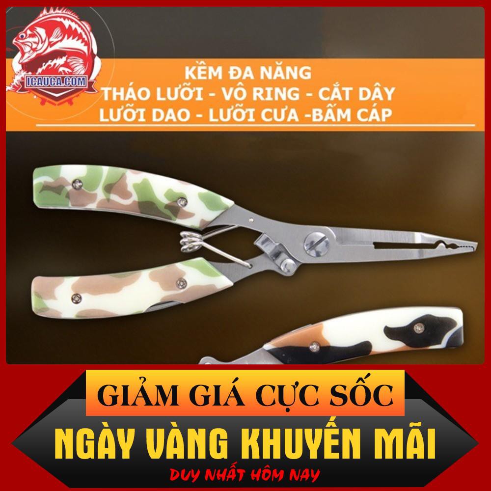 Kềm tháo lưỡi bấm cáp cắt dây lưỡi dao dưỡi cưa đa năng chuyên dụng dành cho dân câu