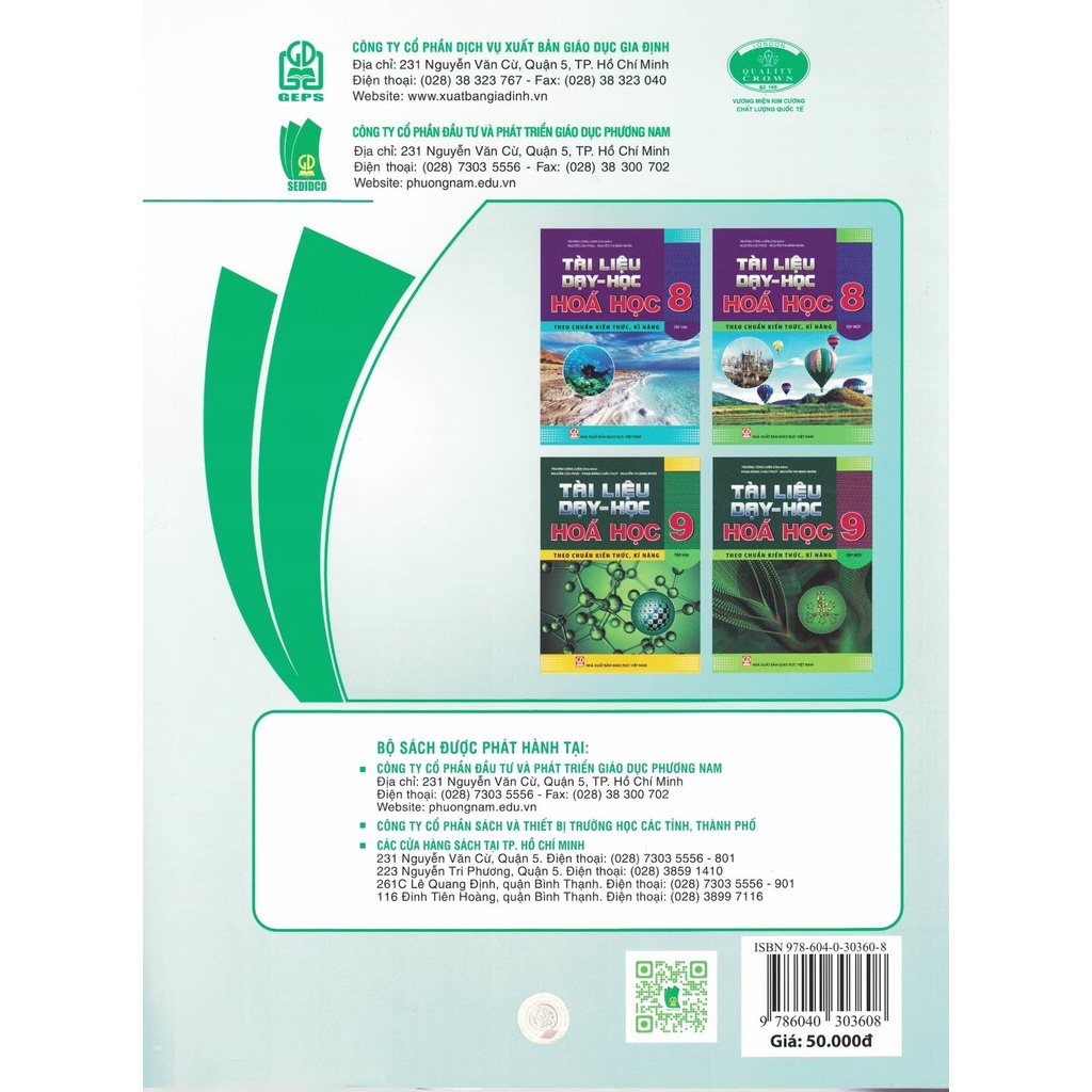 Sách - Tài Liệu Dạy - Học Hóa Học 9 Theo Chuẩn Kiến Thức, Kĩ Năng - Tập 2