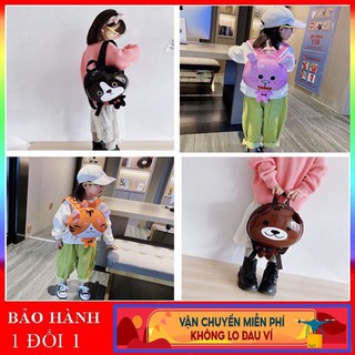 Balo Trứng,Balo Cho Bé Mẫu Giáo Mầm Non Trẻ Em Bé Trai Bé Gái Nắp Nhựa Hình Thú Cao Cấp