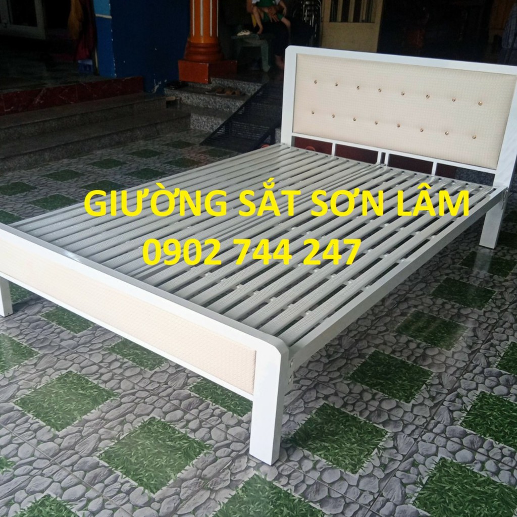 GIƯỜNG SẮT SƠN LÂM
