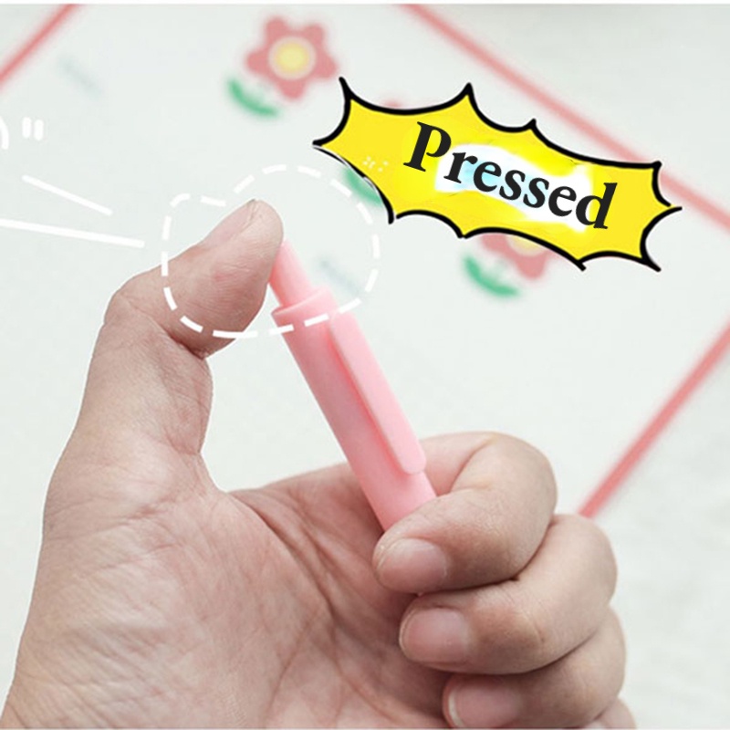 Bút Mực Gel Co Giãn Màu Sắc Ngọt Ngào Kèm Lõi Thay Thế Tiện Dụng Cho Học Sinh