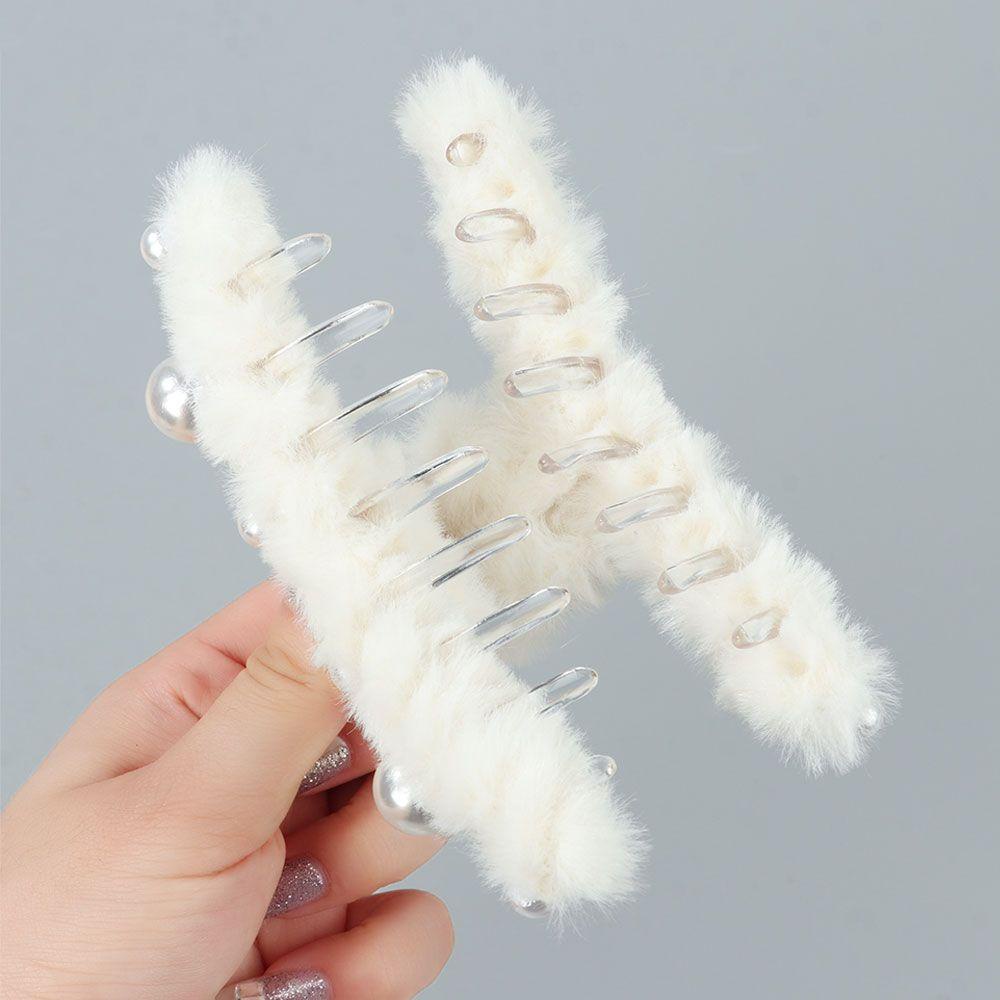 ORIENTLII Kẹp Tóc Đính Ngọc Trai Thời Trang Thu Đông