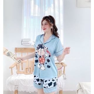 Đồ bộ latin đùi cao cấp boo boo hoạt hình nhiều mẫu