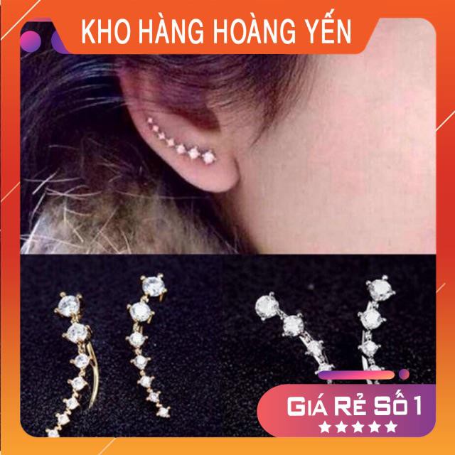 Combo 10 đôi bông tai đá siêu đẹp