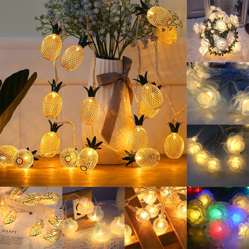 Dây Đèn LED 1.5m Nhiều Kiểu Độc Đáo Trang Trí Nhà Cửa