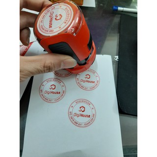 Khắc dấu tròn theo yêu cầu Trodat 4638 (Loại xịn)