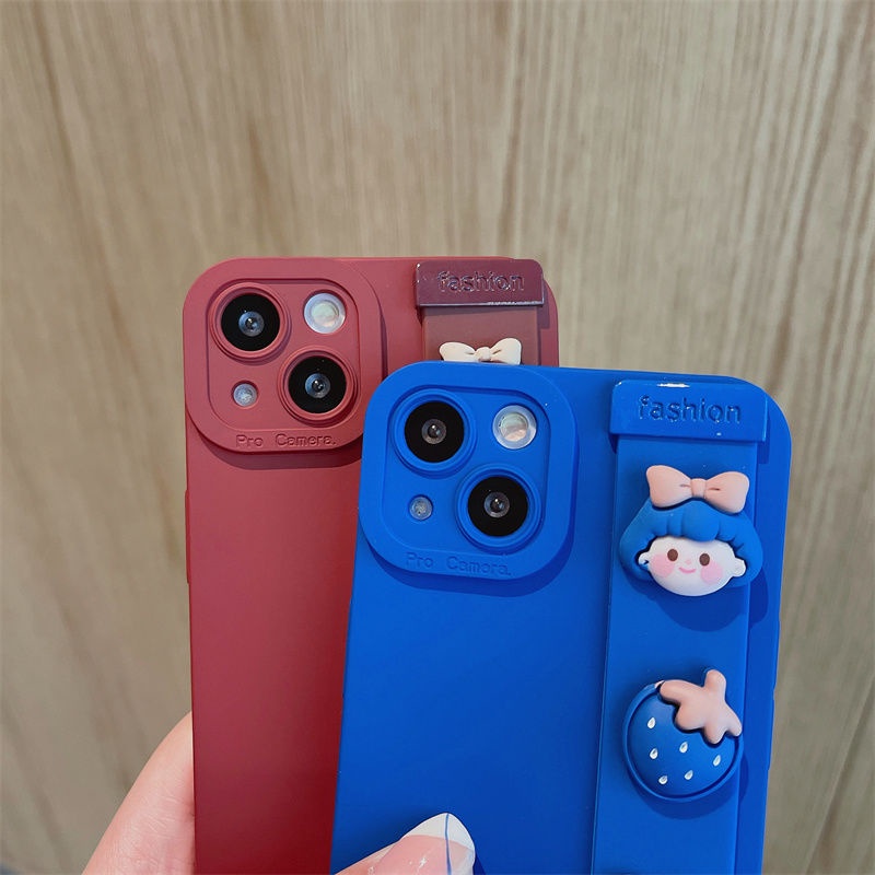 Ốp lưng iphone kèm móc đeo tay fashion 2 7plus x xsmax 11 11promax 12 12pro 12promax 13 13pro 13promax DT19