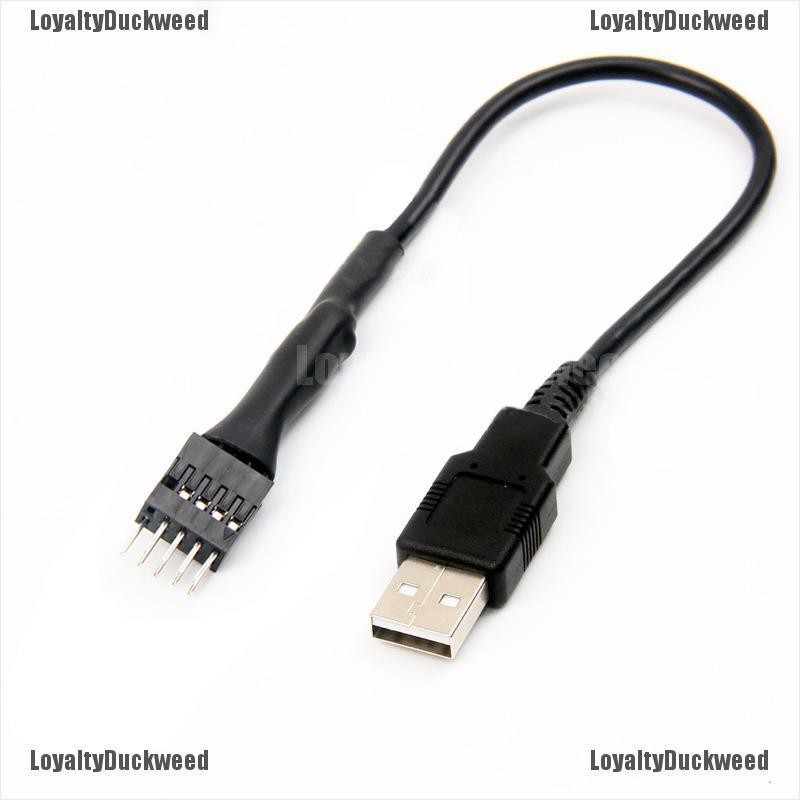 Cáp mở rộng dữ liệu đầu 9 Pin sang đầu USB A cho bo mạch chủ