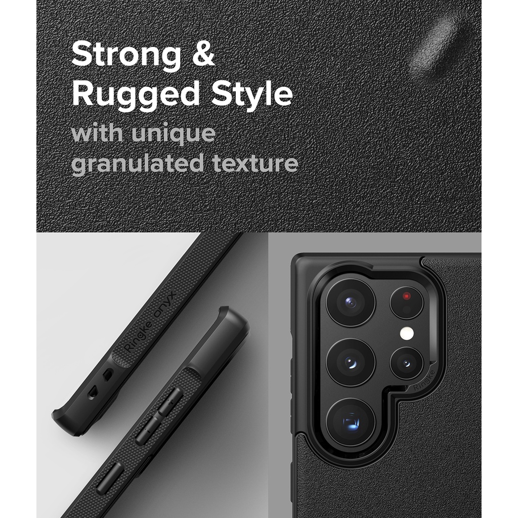 Ốp điện thoại TPU RINGKE Onyx chống sốc thích hợp cho Galaxy S22 Ultra