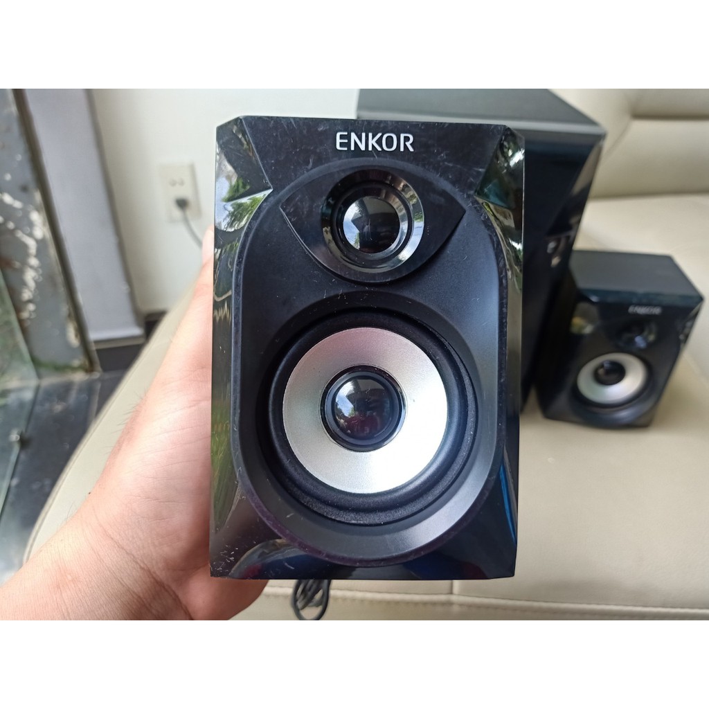Loa vi tính Bluetooth Enkor R228 - 2.1 - Hàng Trưng Bày Chính Hãng