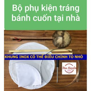 Dụng cụ làm bánh cuốn LOẠI 1 (tặng công thức)