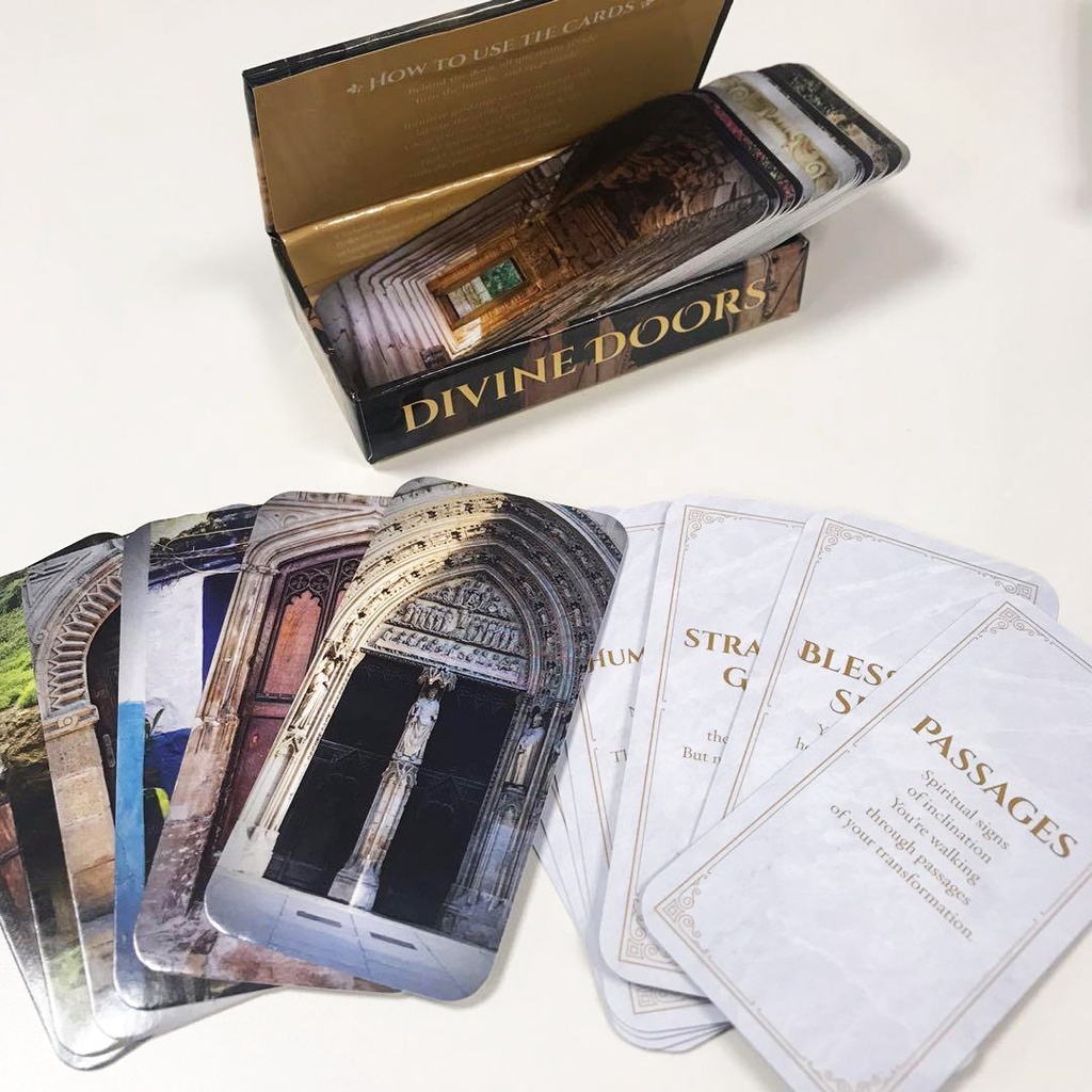 Bộ Bài Divine Doors Inspiration Cards (Mystic House Tarot Shop) - Bài Gốc Authentic Chính Hãng 100%