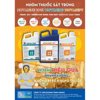 SÁT TRÙNG PHỔ RỘNG Novacide