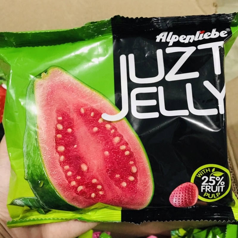 Kẹo Dẻo Alpenliebe Juzt Jelly 166,5g Vị Dâu Và ỔI