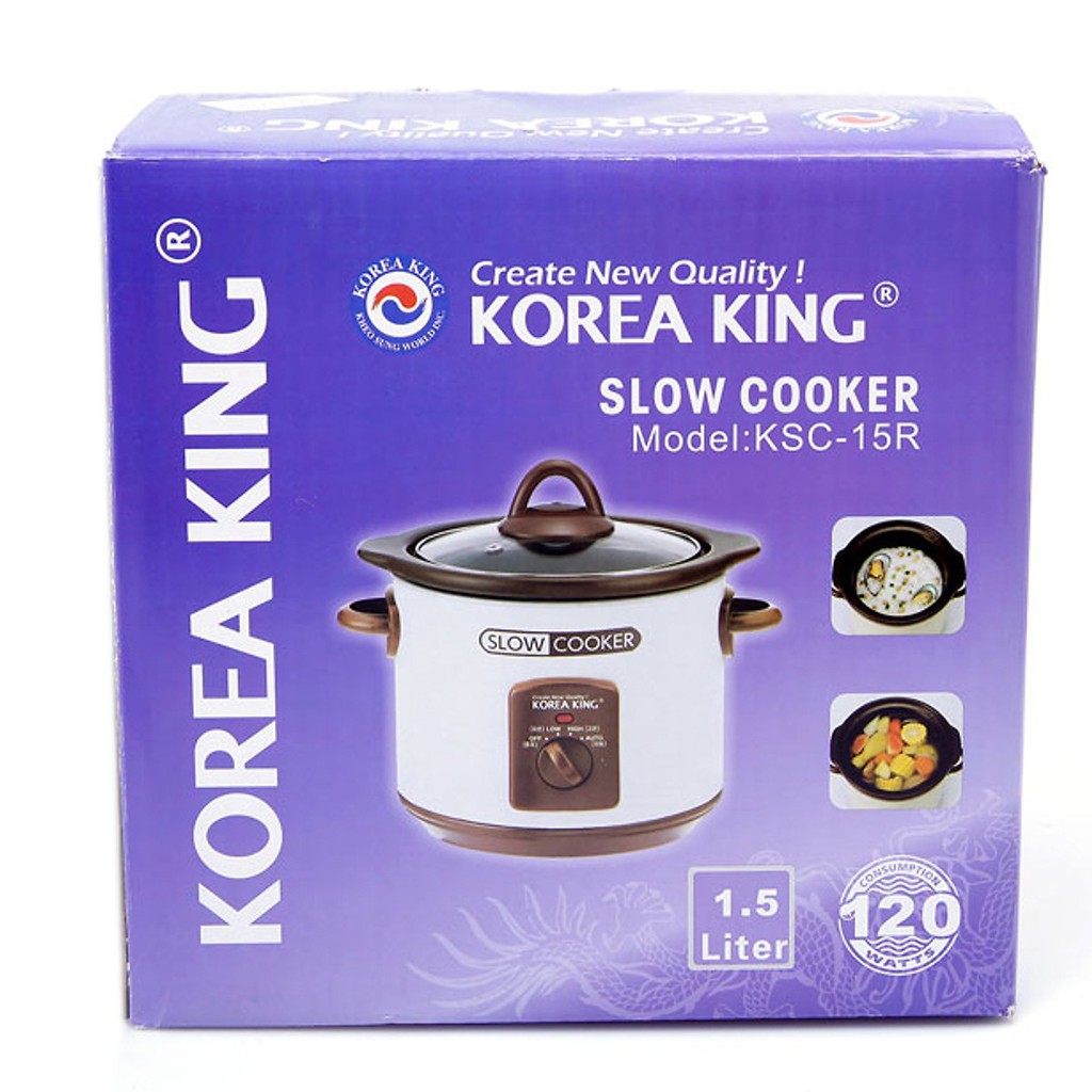 Nồi Tiềm - Nấu Cháo Korea King KSC-15R