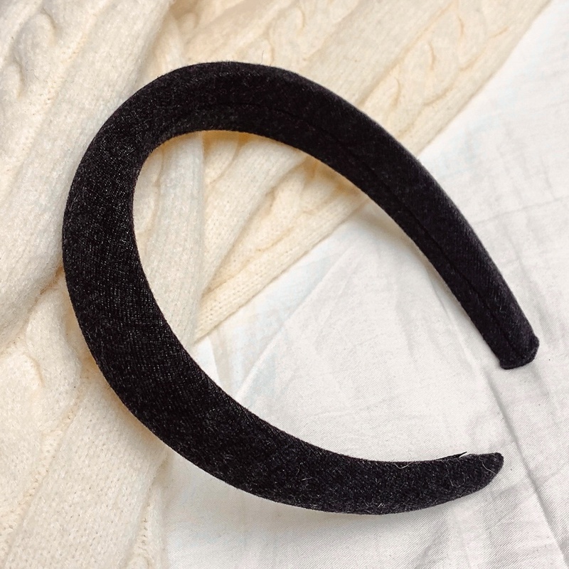 Kẹp Tóc Hình Nơ Màu Đen Cỡ Lớn Phong Cách Hàn Quốc Thời Trang