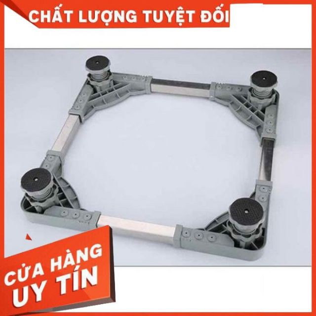 Kê chân tủ lạnh / máy giặt điều chỉnh kích thước inox cao cấp