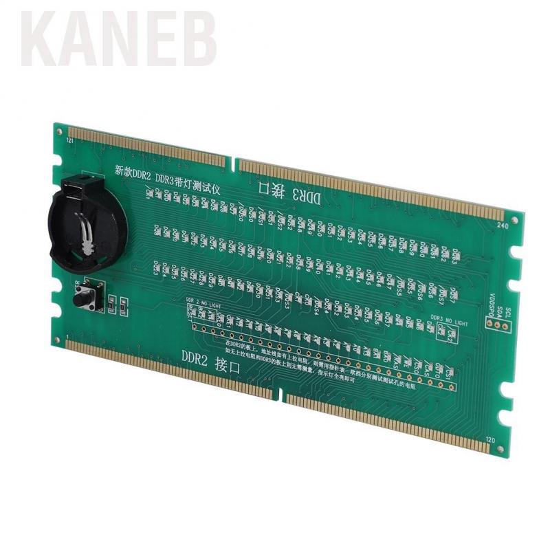 Kaneb 2 in 1 motherboard test card  DDR2/DDR3 desktop tester with LED lamp for Intel/AMD motherboards