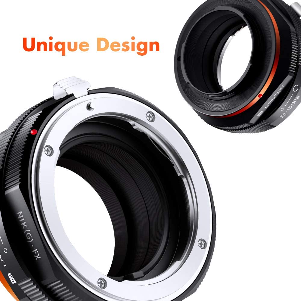 Ngàm Chuyển Đổi Ống Kính Nikon G Sang Fujifilm Fuji X-Series X FX Thiết Kế Máy Ảnh Fuji XT2 XT20 XE3 XT1