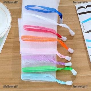Bộ 10 Túi Lưới Đựng Xà Phòng Rửa Mặt Tạo Bọt Chăm Sóc Da Dễ Dàng
